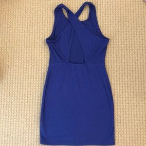 ☀️ 🇺🇸 Open Back Royal Blue Summer Dress